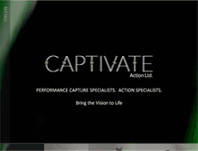 Tablet Screenshot of captivate-action.com